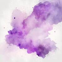 Purple Background Abstract Watercolor photo