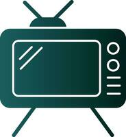 Television Vector Icon Design