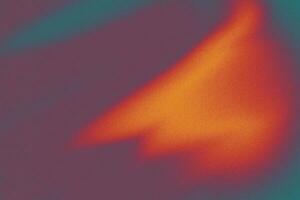 Abstract wavy liquid retro gradient background. Noise grain texture effect multicolored 90s gradation photo