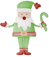 verde Papa Noel claus png