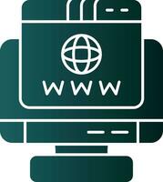 Domain Vector Icon Design