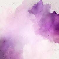 Purple Background Abstract Watercolor photo