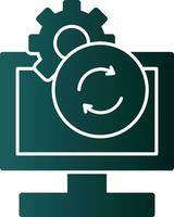 Account Recovery Vector Icon Design