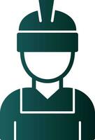 Engineer Vector Icon Design
