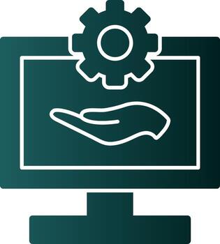 Software Support Vector Icon Design