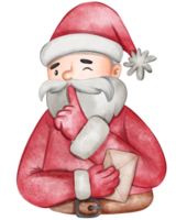 Christmas Character Santa Claus Secret png