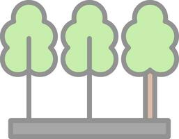 Trees Vector Icon Design