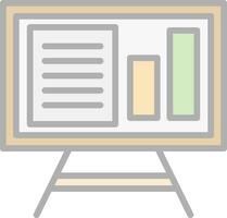 Presentation Vector Icon Design