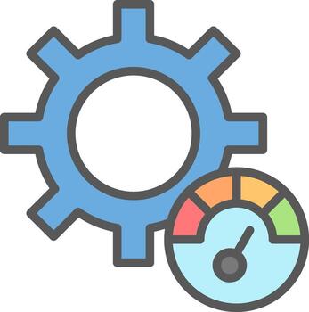 Performance Optimization Vector Icon Design