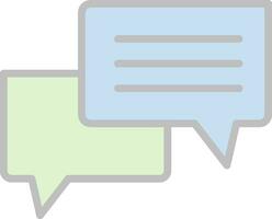 Speech bubble Vector Icon Design