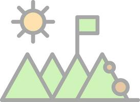 Boulder Vector Icon Design