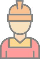 Engineer Vector Icon Design
