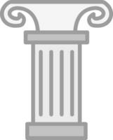 Pillar Vector Icon Design