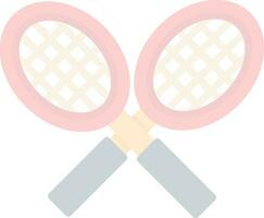 Tennis racket Vector Icon Design