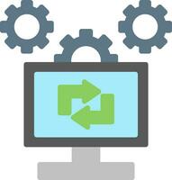 Software Configuration Vector Icon Design