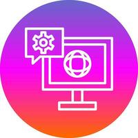 Computer science Vector Icon Design