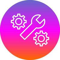 System Maintenance Vector Icon Design