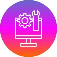 Hardware Repair Vector Icon Design