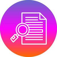 Finding Vector Icon Design