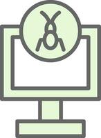 Malware Removal Vector Icon Design
