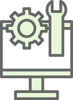 Hardware Repair Vector Icon Design