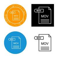 MOV Vector Icon