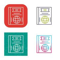 Passport Vector Icon