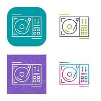 Turntable Vector Icon