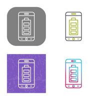 Mobile Battery Vector Icon