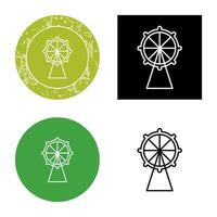 Ferris Wheel Vector Icon