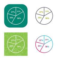 Pie Chart Vector Icon