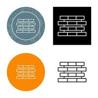 Unique Bricks Vector Icon