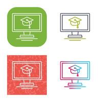 Online Course Vector Icon