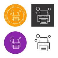 Printer Vector Icon