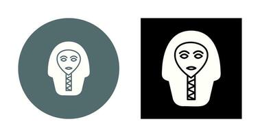 Egyptian Face Vector Icon