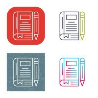 Diary Vector Icon
