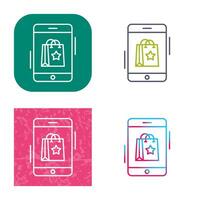 Online Shopping Vector Icon