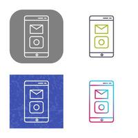 Unique Mobile Applications Vector Icon