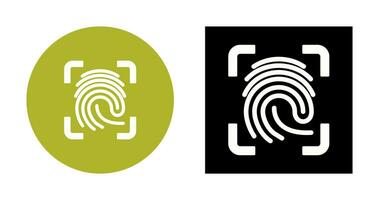 Finger Print Vector Icon