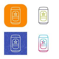 Beer Can Vector Icon