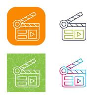 Clapper Board Vector Icon