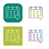 Calendar Vector Icon