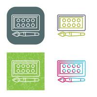 Water Colors Vector Icon