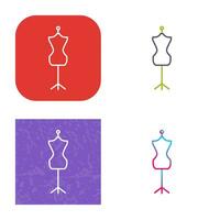 Dress Holder Vector Icon