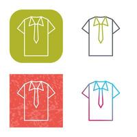 Shirt and Tie Vector Icon