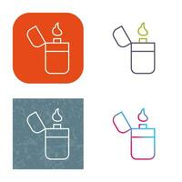 Unique Lighter Vector Icon