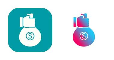 Unique Money Sharing Vector Icon