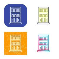 Book Shelf Vector Icon