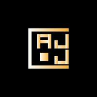 AJJ letter logo vector design, AJJ simple and modern logo. AJJ luxurious alphabet design