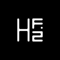 hfz letra logo vector diseño, hfz sencillo y moderno logo. hfz lujoso alfabeto diseño
